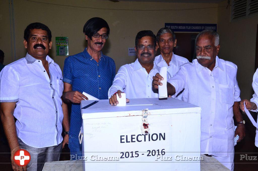South Indian Film Chamber Election 2015 Stills | Picture 1075999
