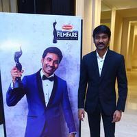 Dhanush - Dhanush at 62nd Britannia Filmfare Awards 2014 Press Meet Photos
