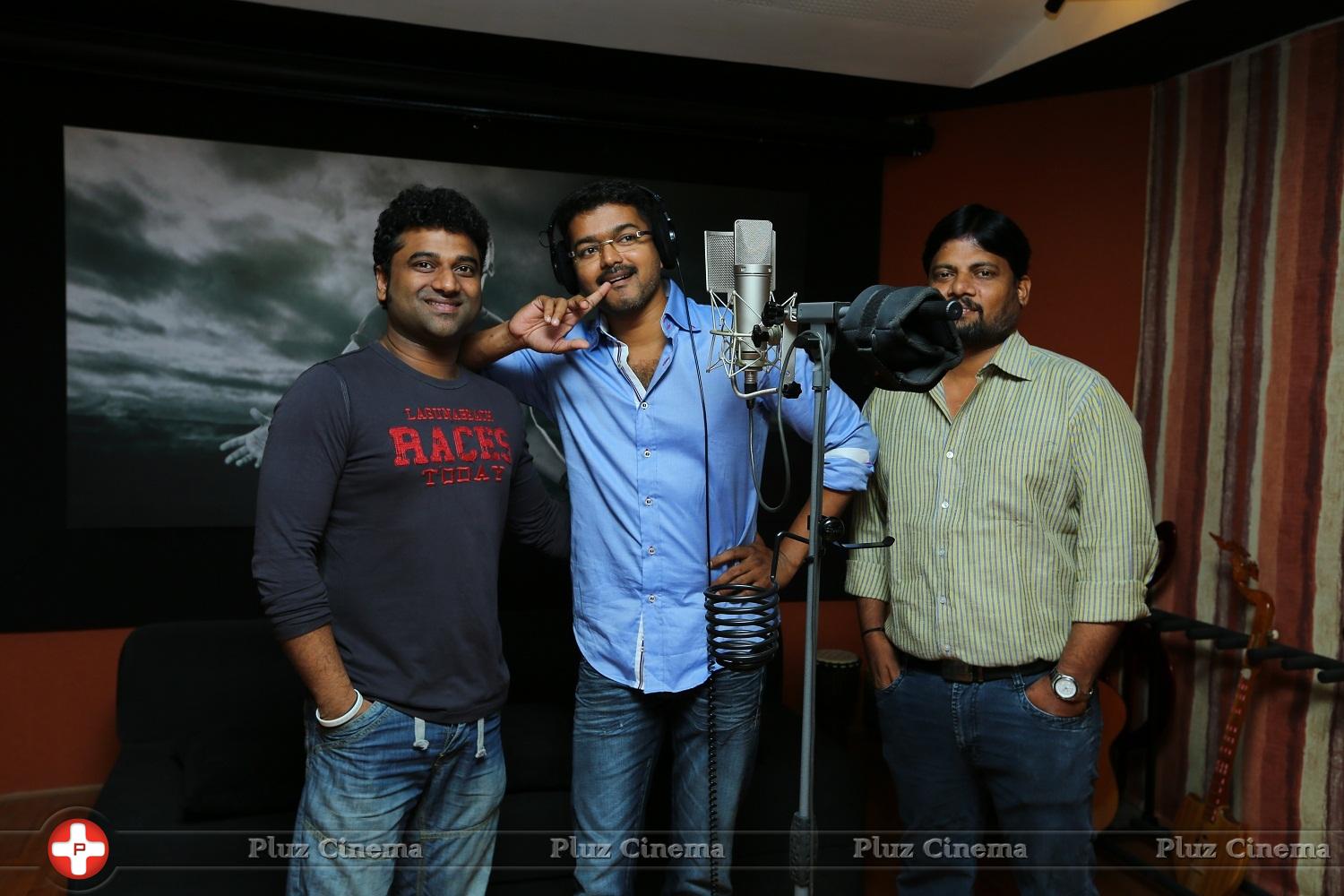 Actor Vijay Sings for Puli Movie Song Stills | Picture 1042159