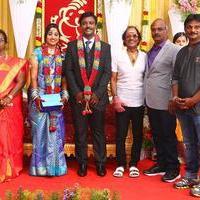 PRO Vijayamuralee Son Wedding Reception Stills