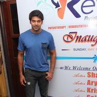 Arya (Actors) - Physiotherapy And Fitness Centre Inauguration Photos