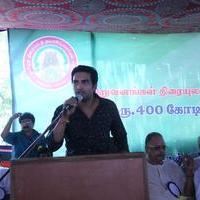 Santhanam - Tamil Film Industry Protest Stills
