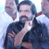 T. Rajendar - Tamil Film Industry Protest Stills