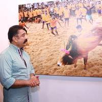 Kamal Hassan - Jallikattu (Veera Vilayattu) Photo Exhibition Opening Ceremony Stills | Picture 1150654