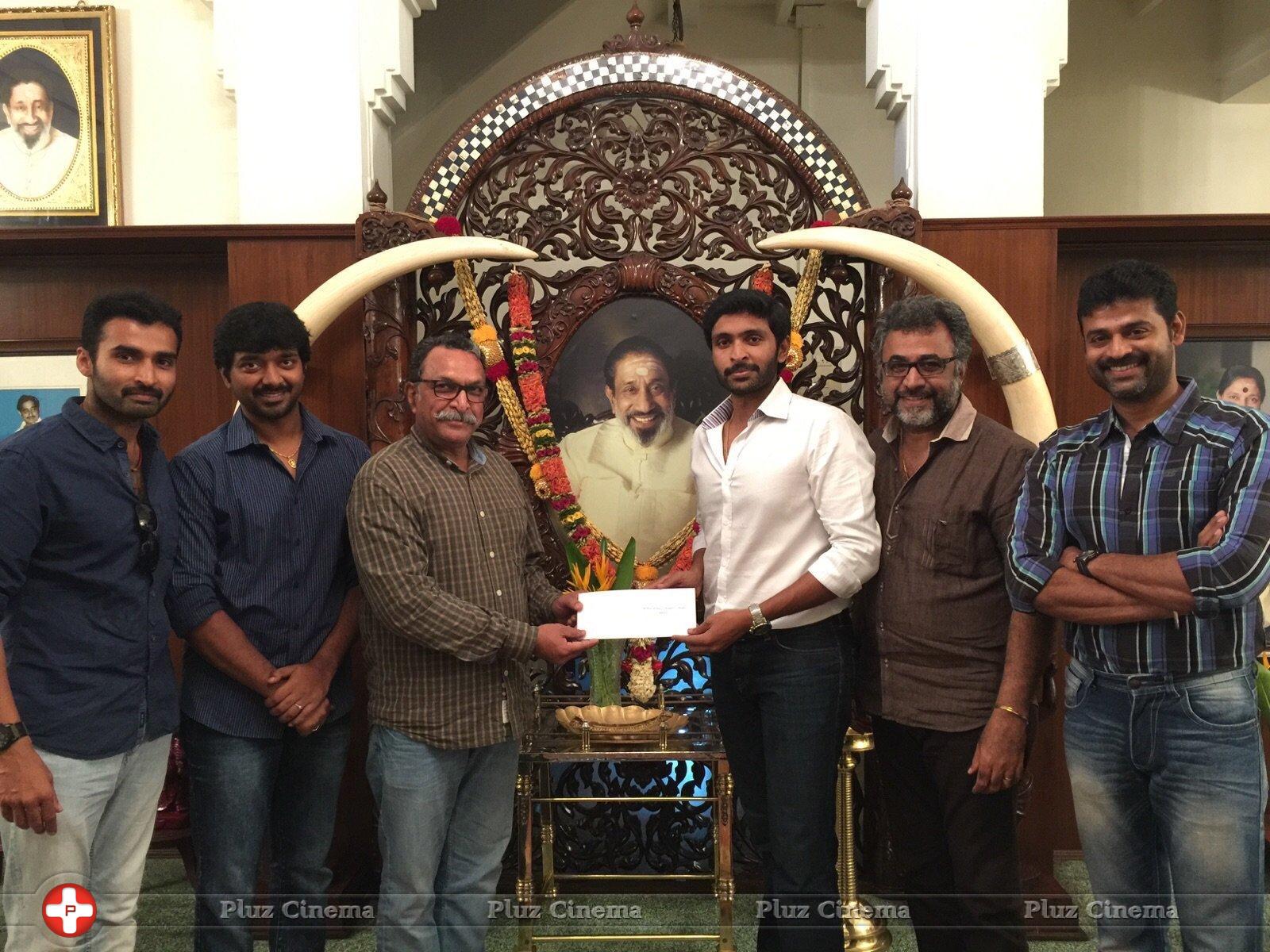 Vishal, Surya and Karthi donated to TamilNadu Chief Ministers Flood Relief Funds by Nadigar Sangam Still | Picture 1170705