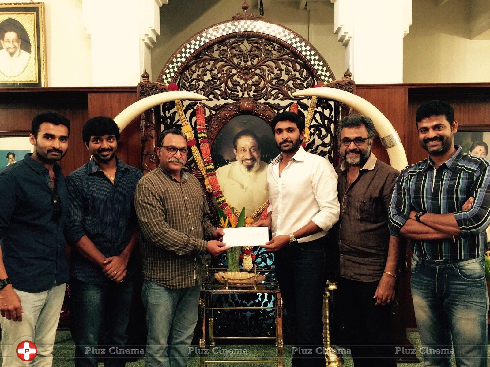 Vishal, Surya and Karthi donated to TamilNadu Chief Ministers Flood Relief Funds by Nadigar Sangam Still | Picture 1170706