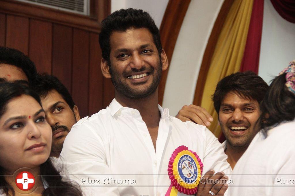 Vishal Krishna - Pandavar Ani Press Meet Photos | Picture 1128128