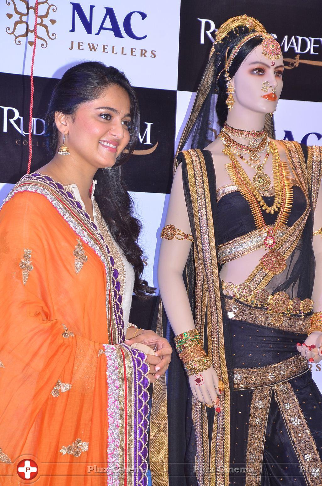 Anushka Shetty - Anushka at NAC Rudhramadevi Jewellery Introduce Stills | Picture 1129753