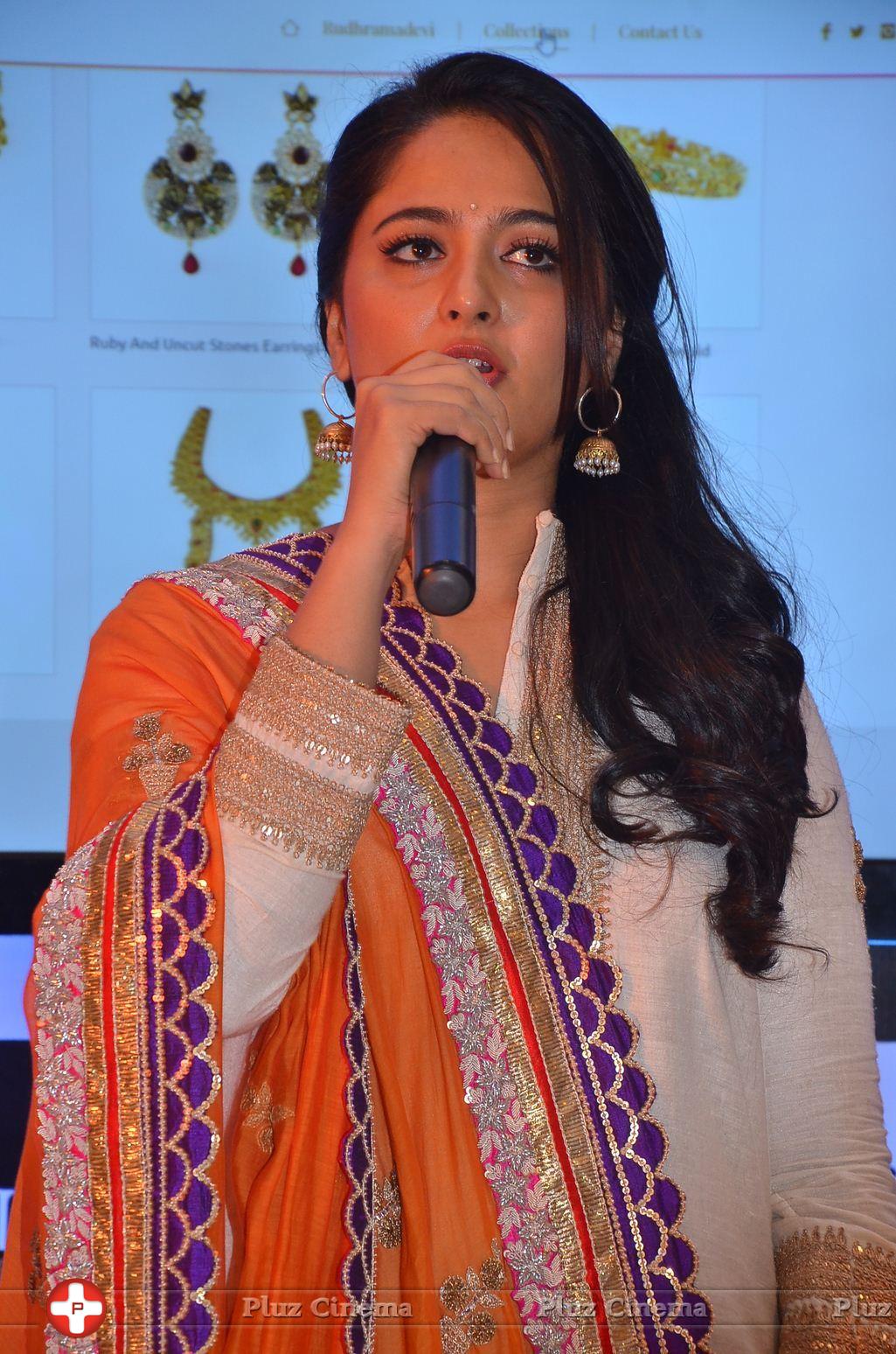 Anushka Shetty - Anushka at NAC Rudhramadevi Jewellery Introduce Stills | Picture 1129779