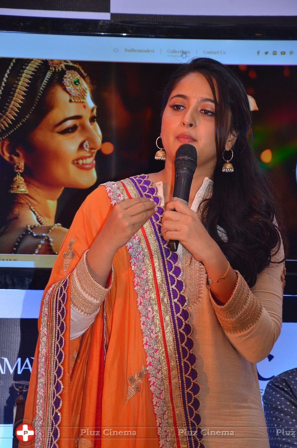 Anushka Shetty - Anushka at NAC Rudhramadevi Jewellery Introduce Stills | Picture 1129788