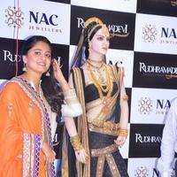 Anushka Shetty - Anushka at NAC Rudhramadevi Jewellery Introduce Stills