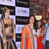 Anushka at NAC Rudhramadevi Jewellery Introduce Stills