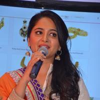 Anushka Shetty - Anushka at NAC Rudhramadevi Jewellery Introduce Stills