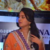 Anushka Shetty - Anushka at NAC Rudhramadevi Jewellery Introduce Stills | Picture 1129789