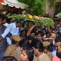 Aachi Manorama Funeral Photos