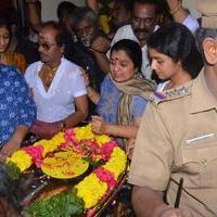 Aachi Manorama Funeral Photos