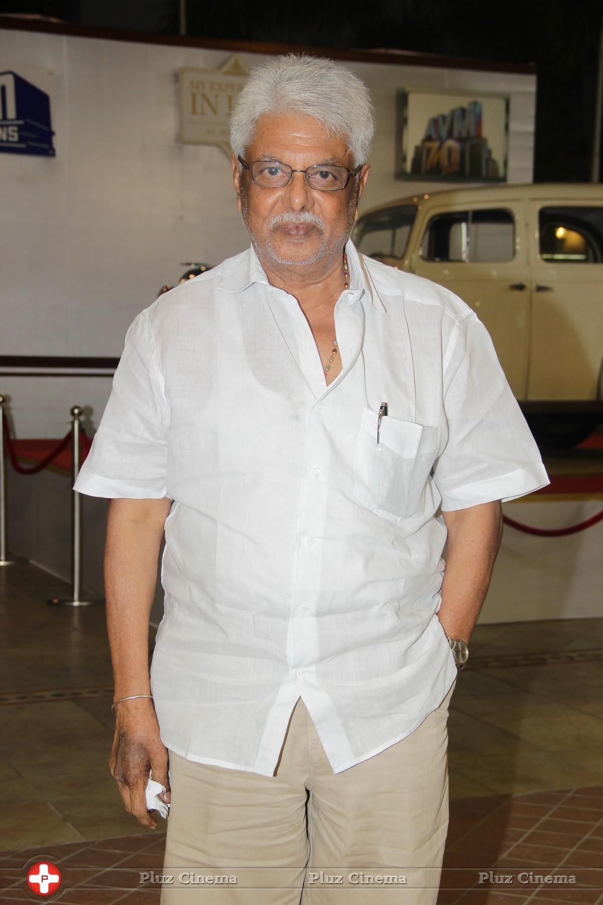Editor Mohan - AVM in 70th Years Function Photos | Picture 1137926