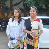 Karthi and Sivakarthikeyan Votes for Nadigar Sangam Elections 2015 Photos | Picture 1140128