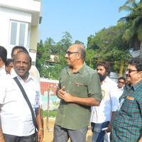 Sathyaraj and Kushboo Votes for Nadigar Sangam Elections 2015 Photos | Picture 1141171