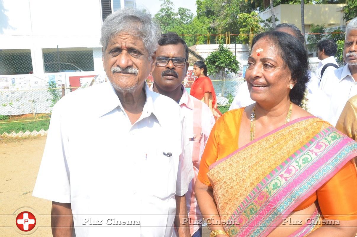 Prabhu and Vikram Prabhu Votes for Nadigar Sangam Elections 2015 Photos | Picture 1141520