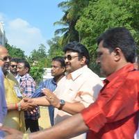 Prabhu and Vikram Prabhu Votes for Nadigar Sangam Elections 2015 Photos