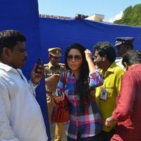Kamal Hassan and Gautami Votes for Nadigar Sangam Elections 2015 Photos | Picture 1141818