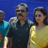 Kamal Hassan and Gautami Votes for Nadigar Sangam Elections 2015 Photos | Picture 1141833