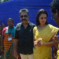 Kamal Hassan and Gautami Votes for Nadigar Sangam Elections 2015 Photos | Picture 1141837