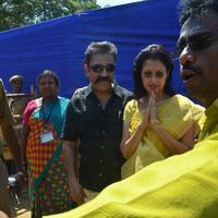 Kamal Hassan and Gautami Votes for Nadigar Sangam Elections 2015 Photos | Picture 1141838