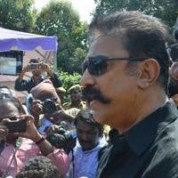 Kamal Hassan and Gautami Votes for Nadigar Sangam Elections 2015 Photos | Picture 1141841