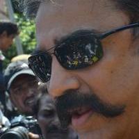 Kamal Haasan - Kamal Hassan and Gautami Votes for Nadigar Sangam Elections 2015 Photos