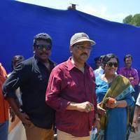 Arya and Vadivelu Votes for Nadigar Sangam Elections 2015 Photos | Picture 1142024