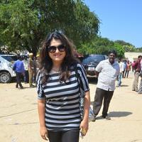 Arun Vijay and Anjali Votes for Nadigar Sangam Elections 2015 Photos | Picture 1142277
