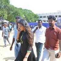 Arun Vijay and Anjali Votes for Nadigar Sangam Elections 2015 Photos | Picture 1142335