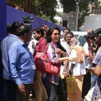 Kamal Hassan and Gautami Votes for Nadigar Sangam Elections 2015 Photos | Picture 1141888