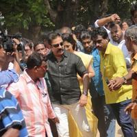 Kamal Hassan and Gautami Votes for Nadigar Sangam Elections 2015 Photos | Picture 1141950