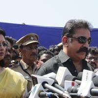 Kamal Hassan and Gautami Votes for Nadigar Sangam Elections 2015 Photos | Picture 1141953