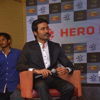 Dhanush - Dhanush at Hero Indian Super League Press Meet Stills | Picture 1126683