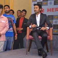 Dhanush at Hero Indian Super League Press Meet Stills | Picture 1126691