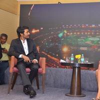 Dhanush at Hero Indian Super League Press Meet Stills