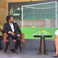 Dhanush at Hero Indian Super League Press Meet Stills | Picture 1126700