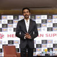 Dhanush - Dhanush at Hero Indian Super League Press Meet Stills | Picture 1126726