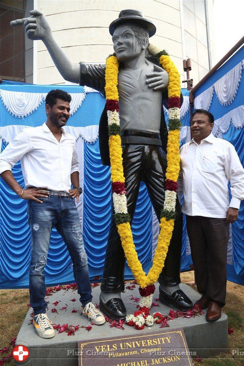 Prabhu Deva Inaugurates Michael Jacksons Granite Statue Stills | Picture 1284415