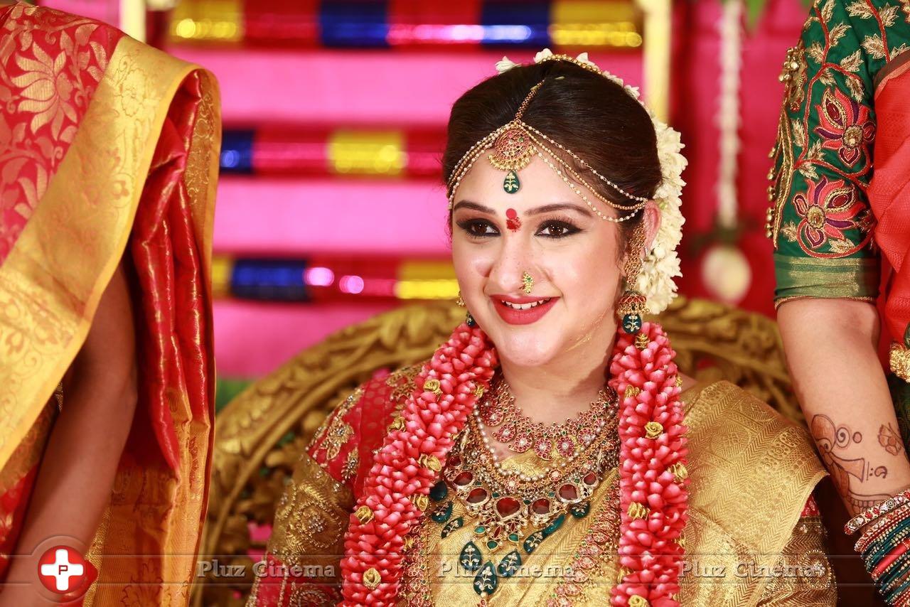 Rahul and Sridevi Vijayakumar Seemantham Function Stills | Picture 1303262