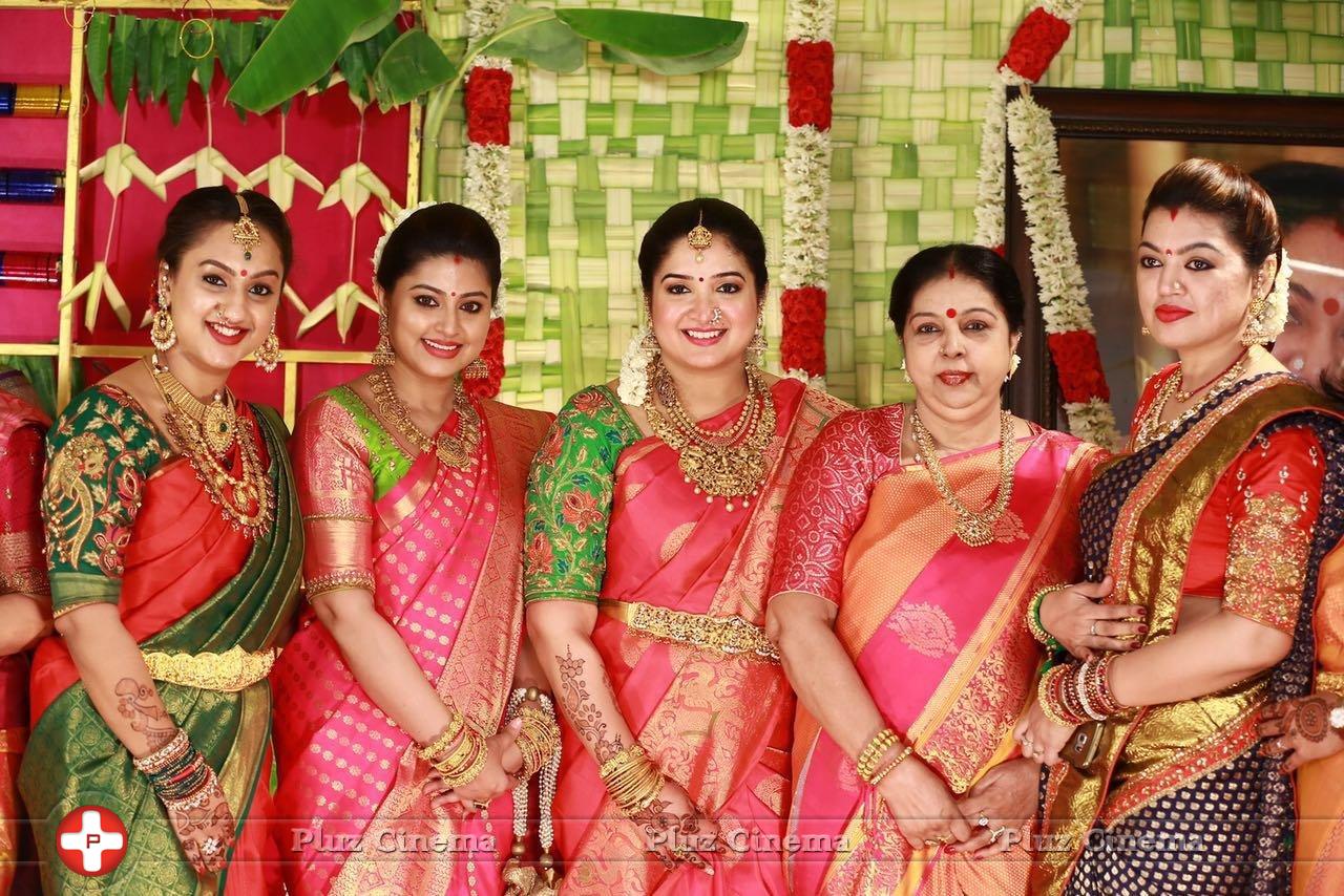 Rahul and Sridevi Vijayakumar Seemantham Function Stills | Picture 1303263