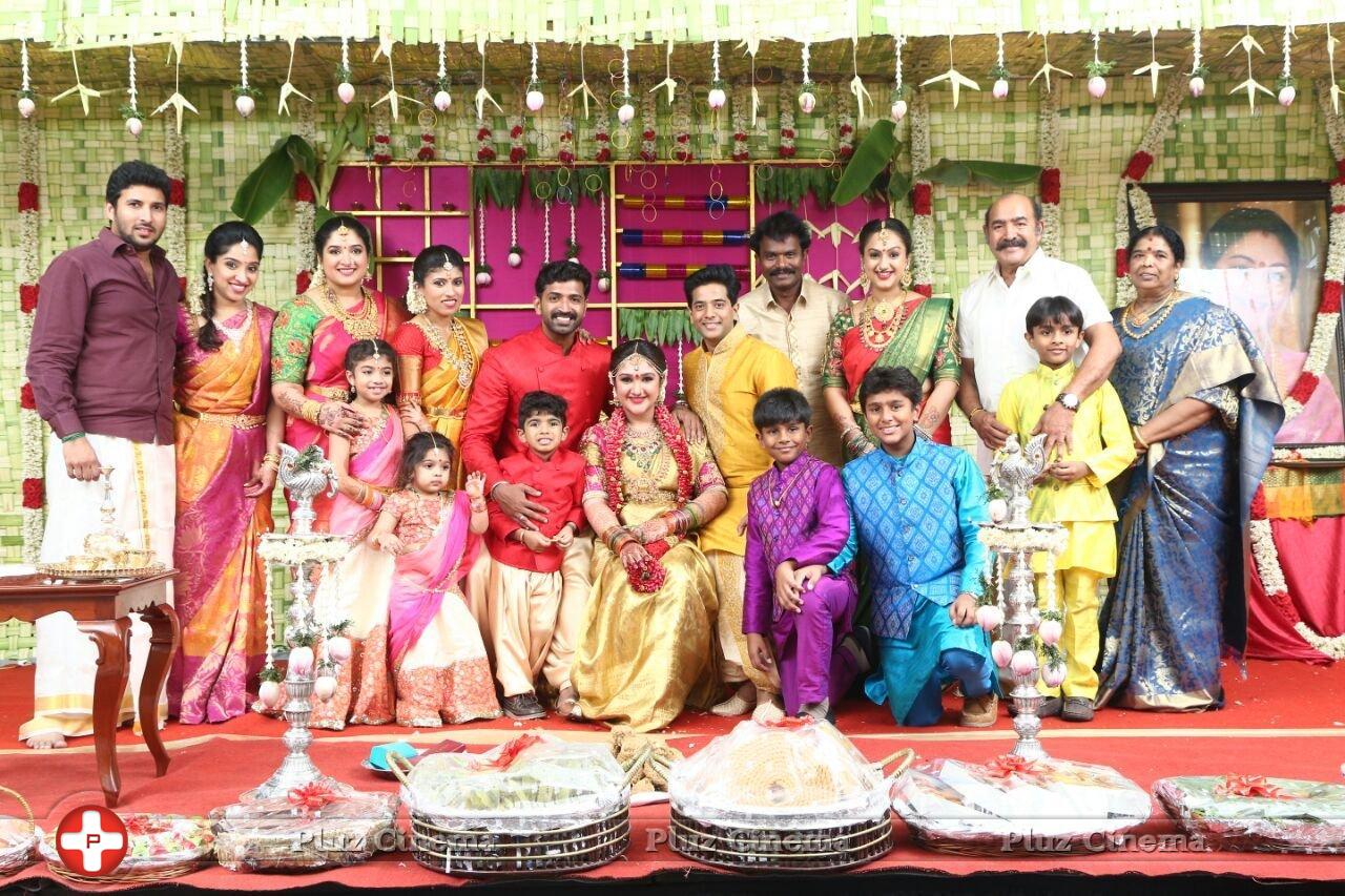 Rahul and Sridevi Vijayakumar Seemantham Function Stills | Picture 1303272