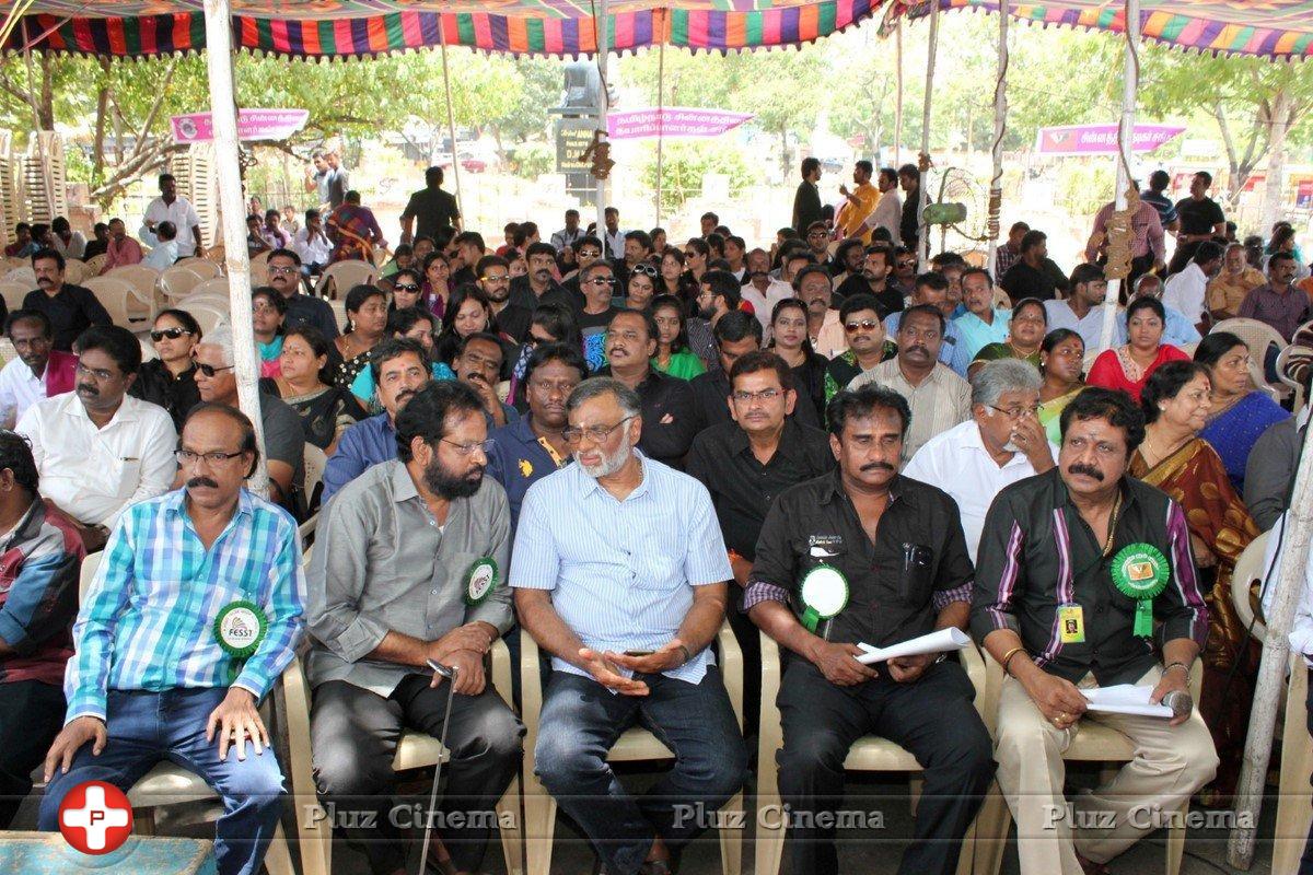 Tamil Chinnathirai Nadigar Sangam Hunger Strike Stills | Picture 1382975