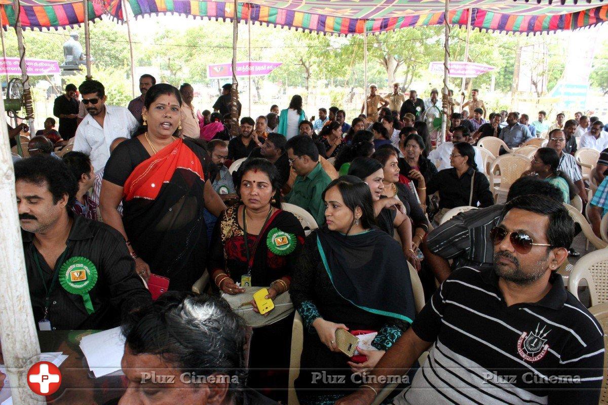 Tamil Chinnathirai Nadigar Sangam Hunger Strike Stills | Picture 1382977