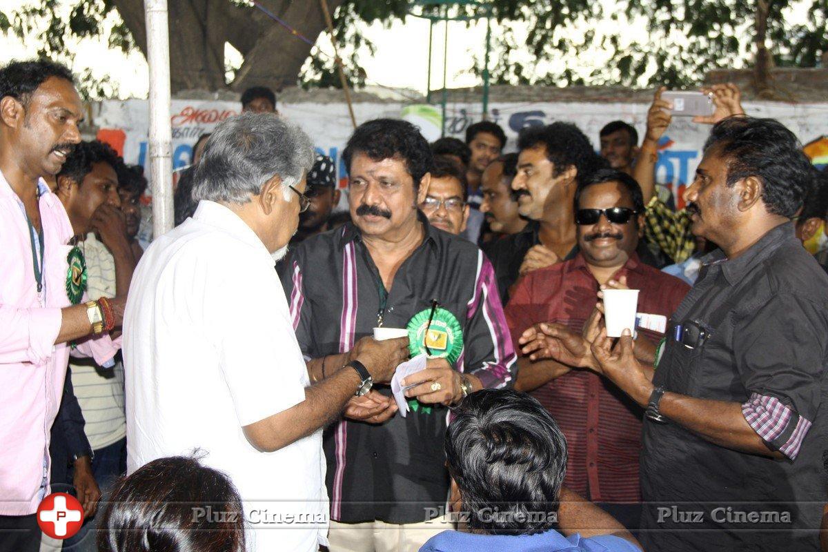 Tamil Chinnathirai Nadigar Sangam Hunger Strike Stills | Picture 1382988