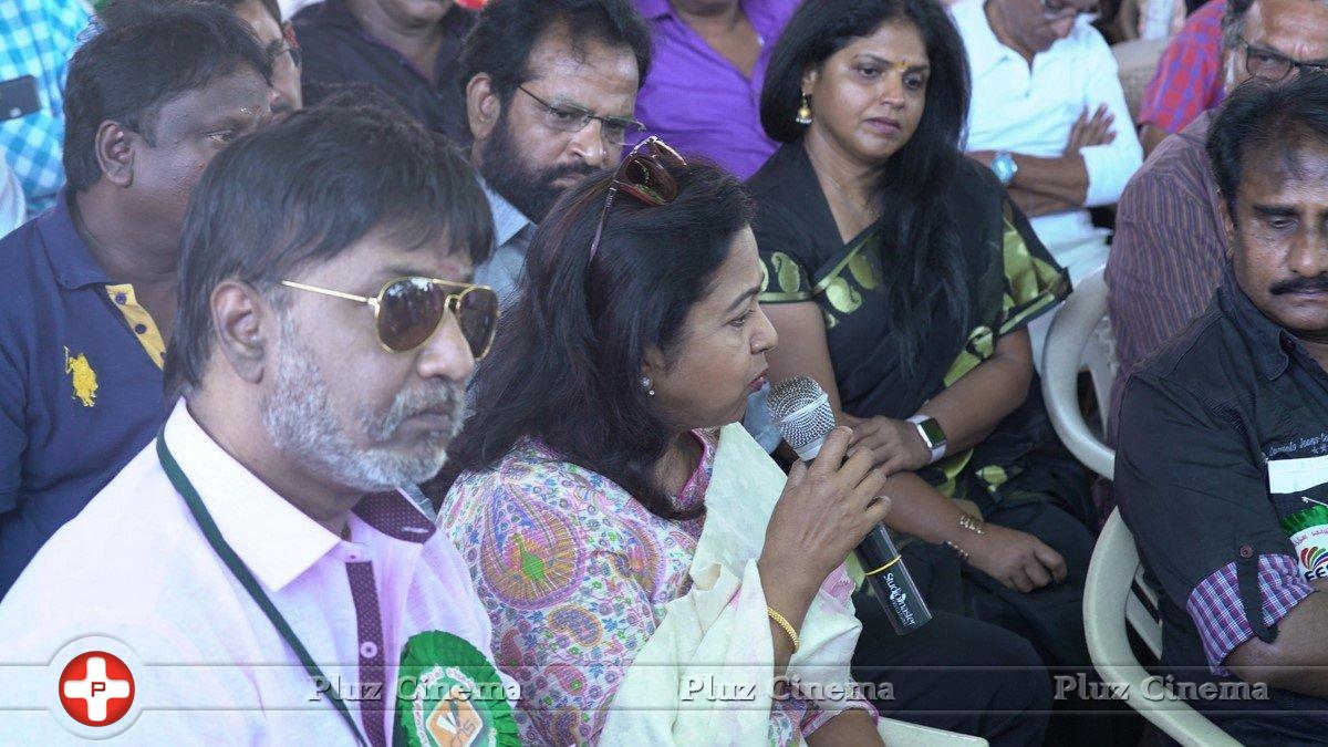 Tamil Chinnathirai Nadigar Sangam Hunger Strike Stills | Picture 1383006